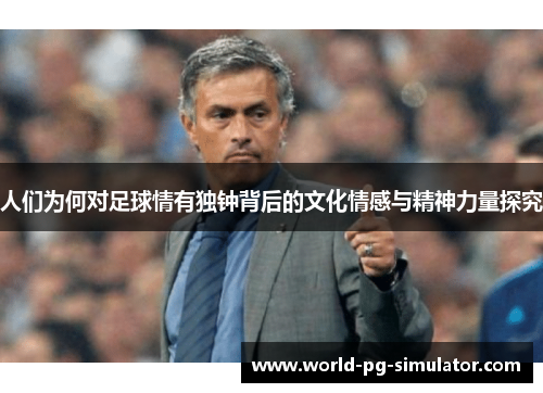 人们为何对足球情有独钟背后的文化情感与精神力量探究
