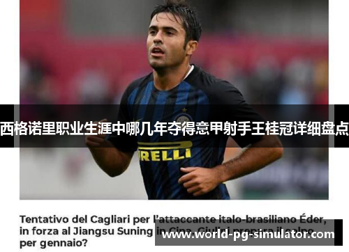 西格诺里职业生涯中哪几年夺得意甲射手王桂冠详细盘点